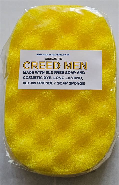 creed soap sponge.